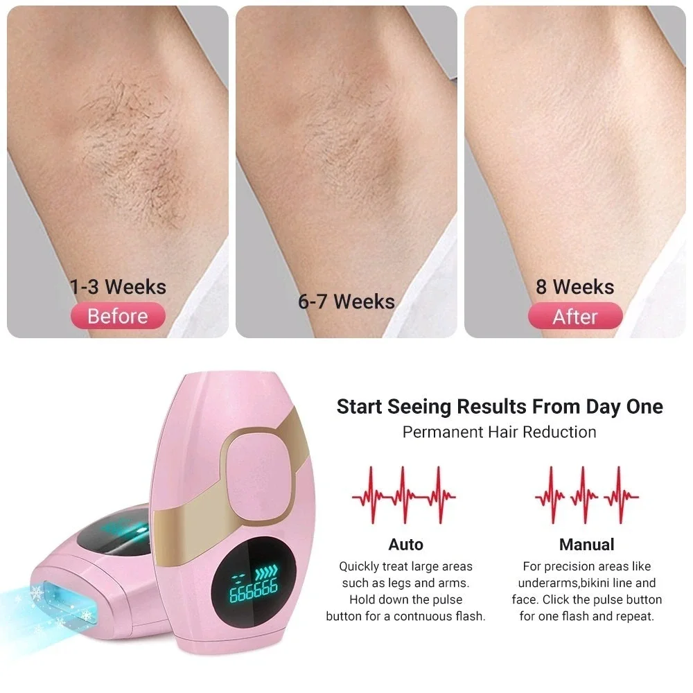 New IPL Hair Removal Handset for‎ At-Home Use